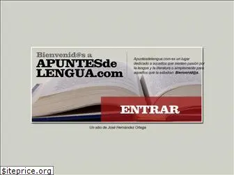 apuntesdelengua.com