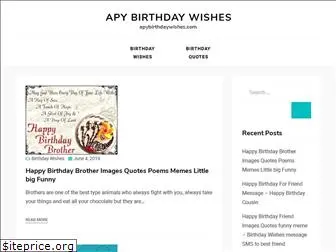 apybirthdaywishes.com