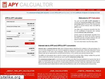 apycalculator.net