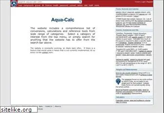 aqua-calc.com