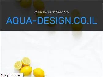 aqua-design.co.il