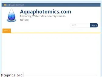 aquaphotomics.com