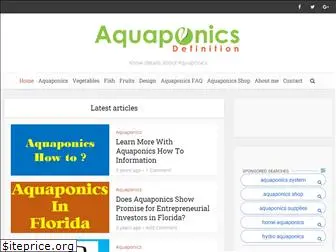 aquaponicsdefinition.com