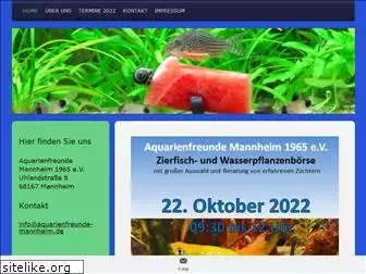 aquarienfreunde-mannheim.de