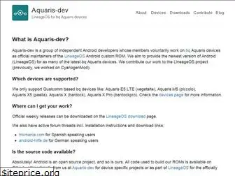 aquaris-dev.org