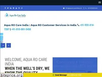 aquarocareindia.com