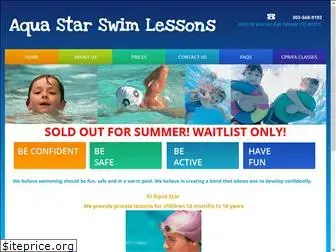 aquastarswimlessons.com