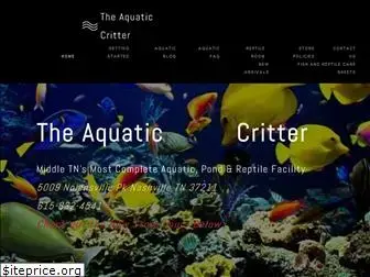 aquaticcritter.com