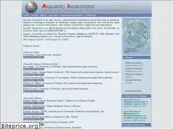aquaticinvasions.net