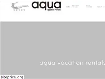 aquavacationrentals.com