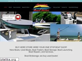 aquiaboatsales.com