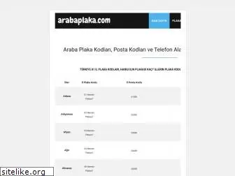 arabaplaka.com