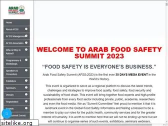 arabfoodsafetysummit.com