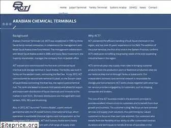 arabianchemicalterminals.com
