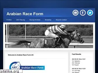 arabianraceform.co.uk