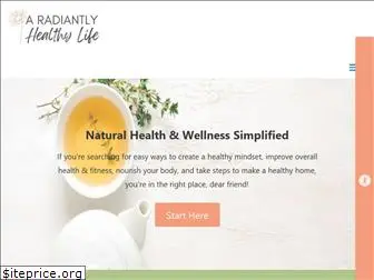 aradiantlyhealthylife.com