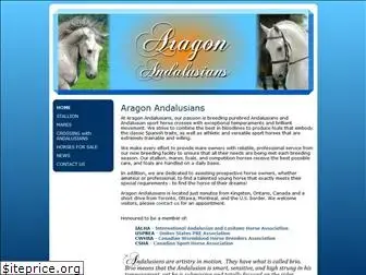 aragonandalusians.com