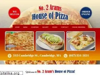 arams2pizza.com