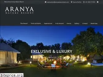 aranyanatureresort.com