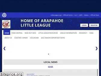 arapahoelittleleague.com