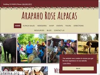 arapahorosealpacas.com