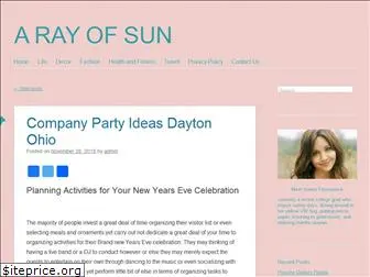 arayofsunblog.com