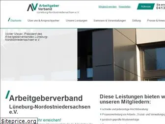 arbeitgeberverbandlueneburg.de