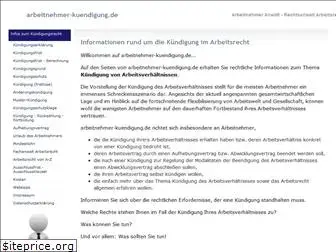 arbeitnehmer-kuendigung.de