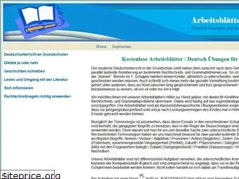 arbeitsblaetter-deutsch.de