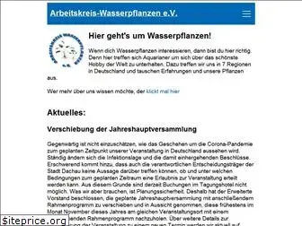 arbeitskreis-wasserpflanzen.de