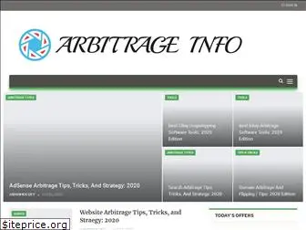 arbitrageinfo.com