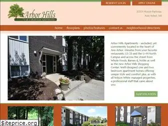 arbor-hills-apartments.com