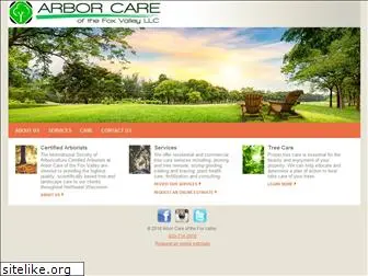 arborcareofthefoxvalley.com