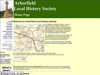 arborfieldhistory.org.uk