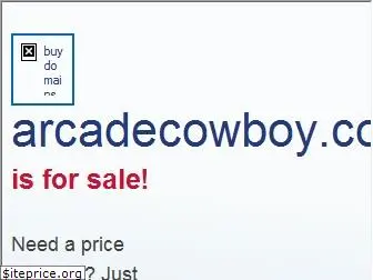 arcadecowboy.com