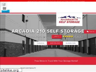 arcadia210selfstorage.com