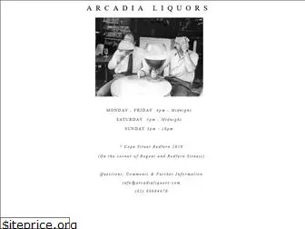 arcadialiquors.com