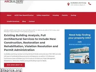 arcbuildersandgroup.com