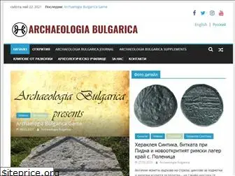 archaeologia-bulgarica.com