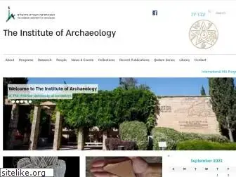 archaeology.huji.ac.il