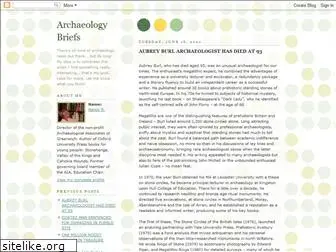 archaeologybriefs.blogspot.com