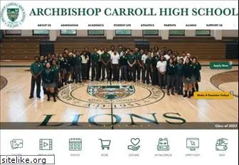 archbishopcarroll.org