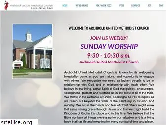 archboldmethodist.org