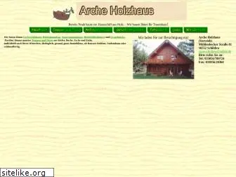 arche-holzhaus.de