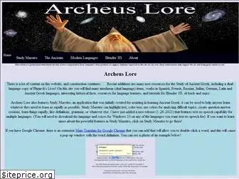 archeuslore.com