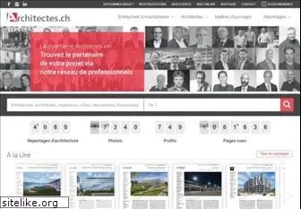 architectes.ch