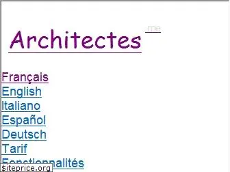 architectes.me