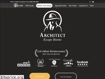 architectescaperooms.com