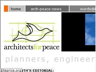 architectsforpeace.org
