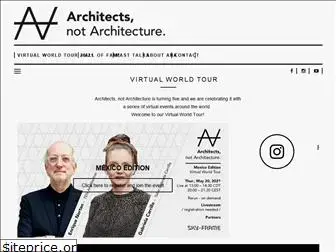 architectsnotarchitecture.com